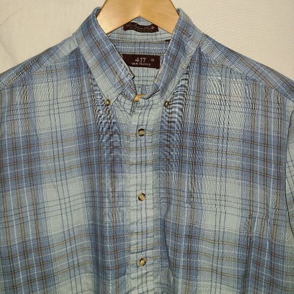 417 Van Heusen Men's Button Up Long Sleeve Shirt - Picture 4 of 8
